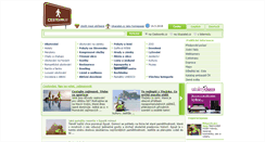 Desktop Screenshot of cestovnik.cz